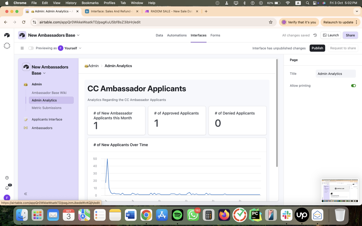 Creator Ambassador Program Ops - Airtable, Make.com & Zapier screenshot 24